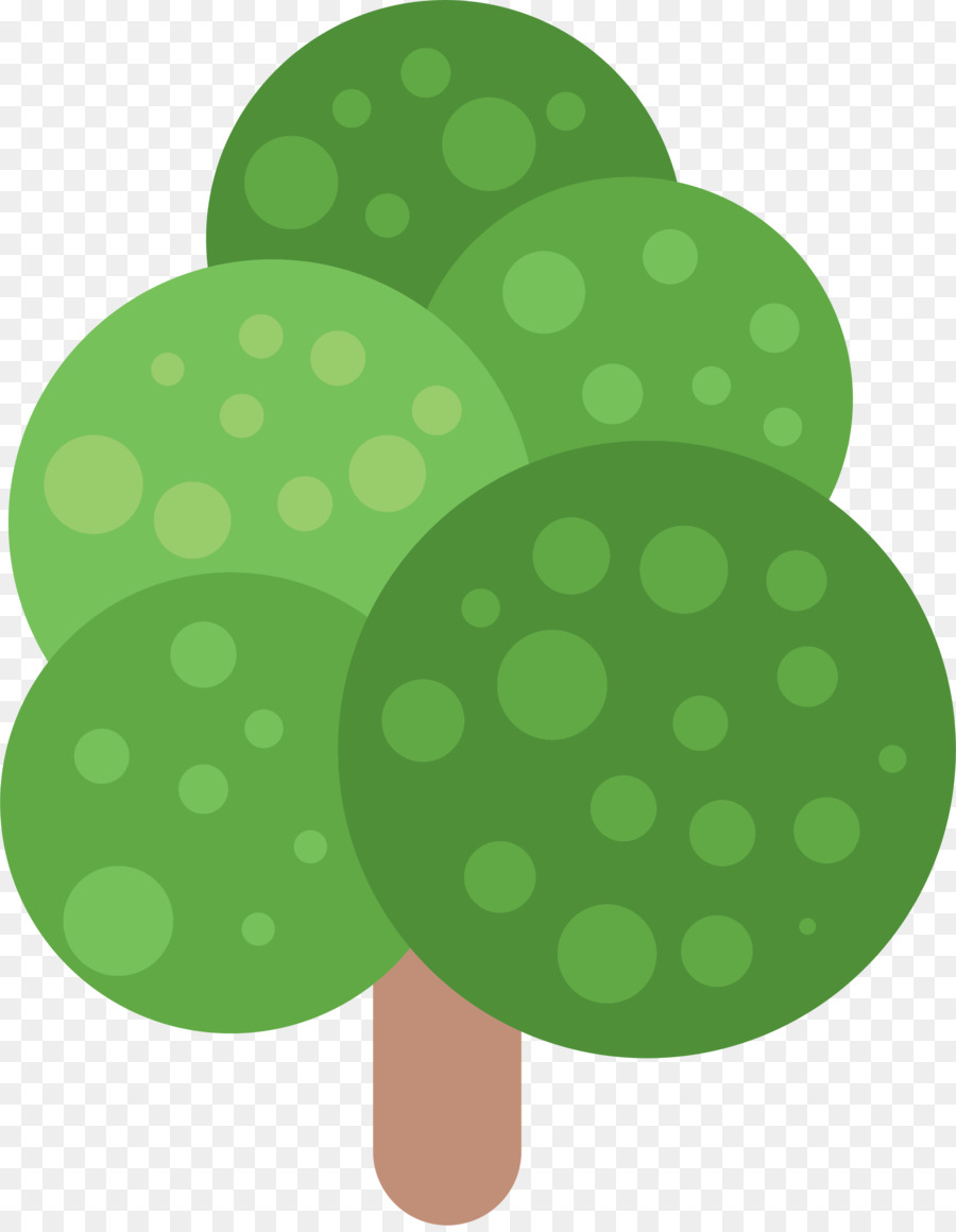 الأخضر，شجرة PNG