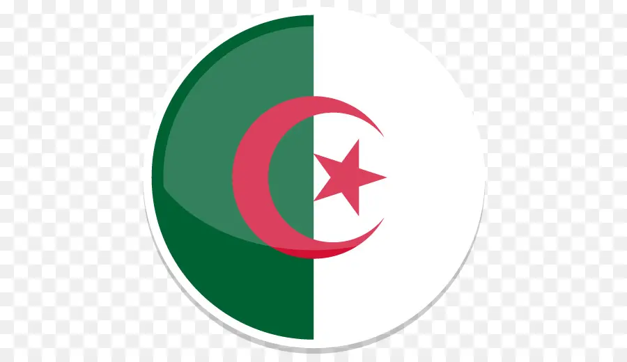 الجزائر，علم الجزائر PNG