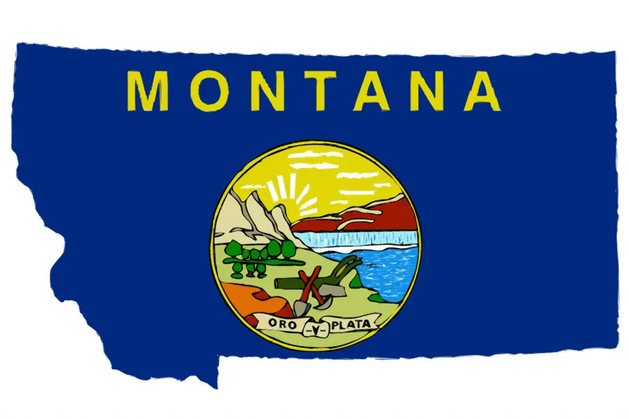 مونتانا，العلم مونتانا PNG