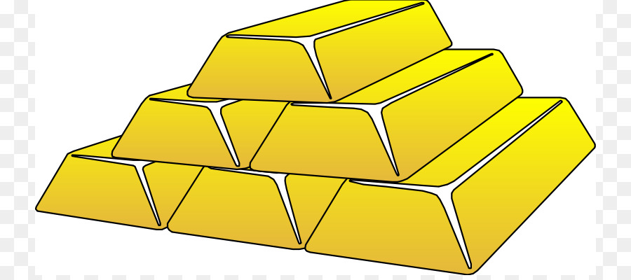 الذهب，شريط من الذهب PNG