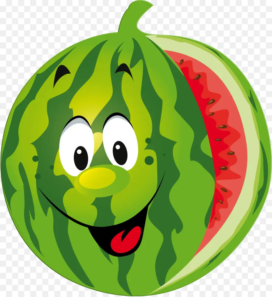البطيخ，الرسوم المتحركة PNG