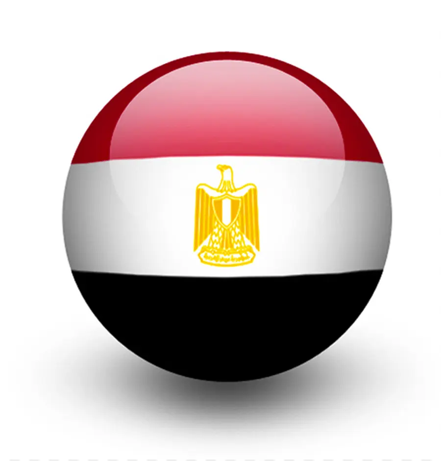 كرة العلم المصري，مصر PNG