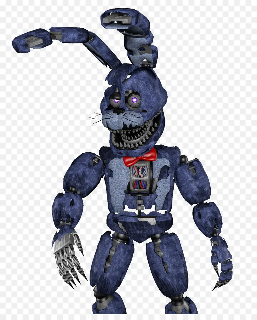 أرنب متحرك أزرق，Robot PNG