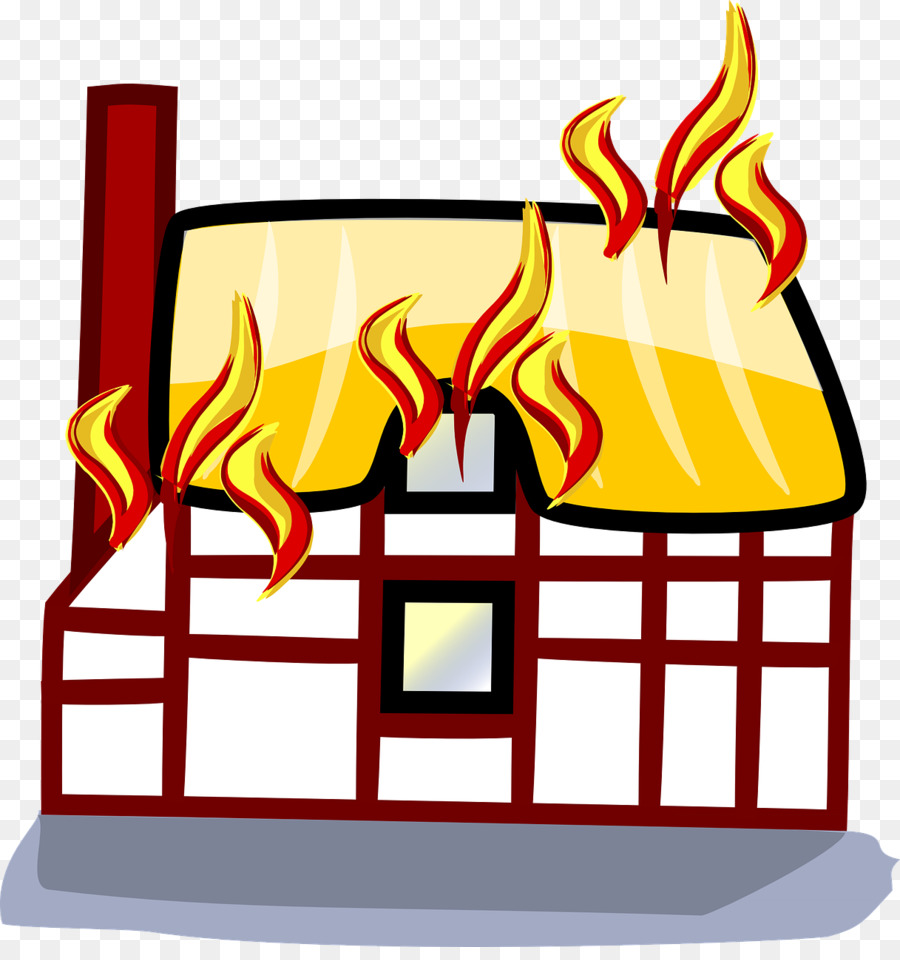 حريق منزل كرتون