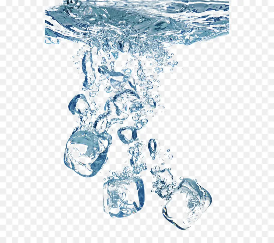 الماء，مكعبات الثلج PNG