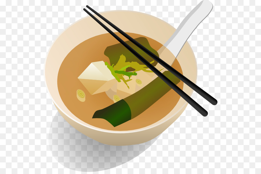 حساء ميسو，المطبخ الياباني PNG