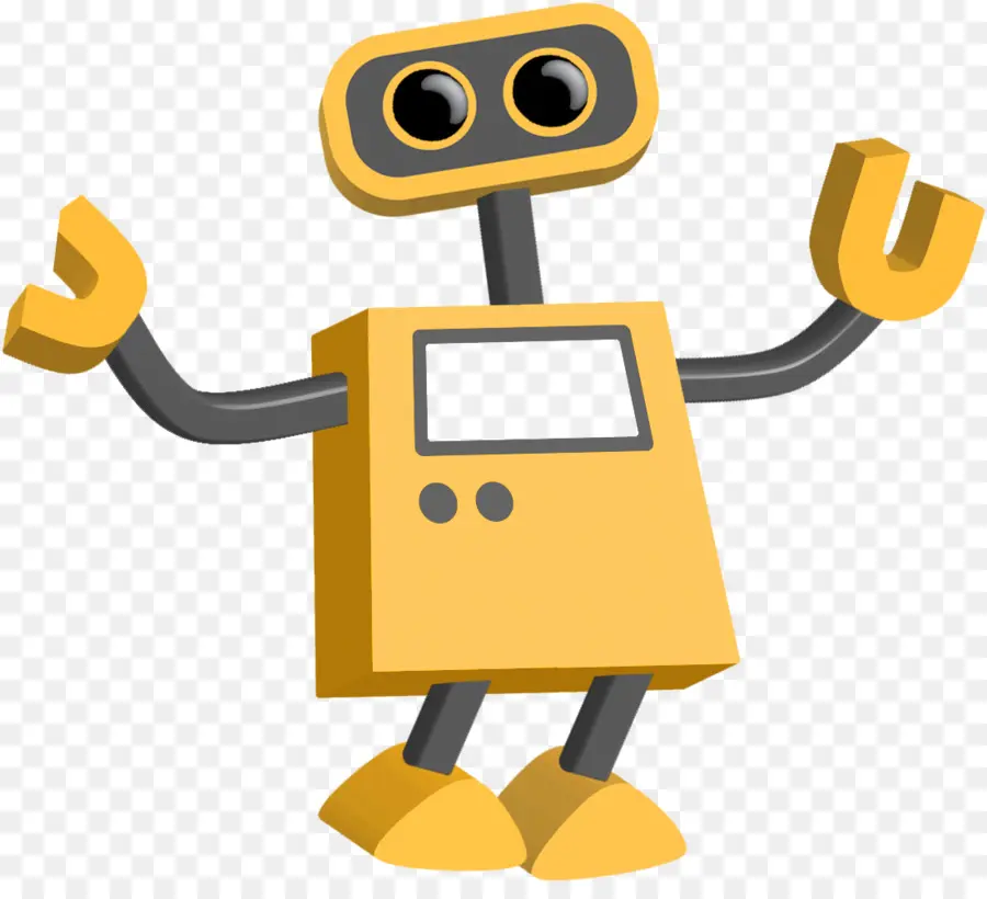 الروبوتات الصفراء，Robot PNG