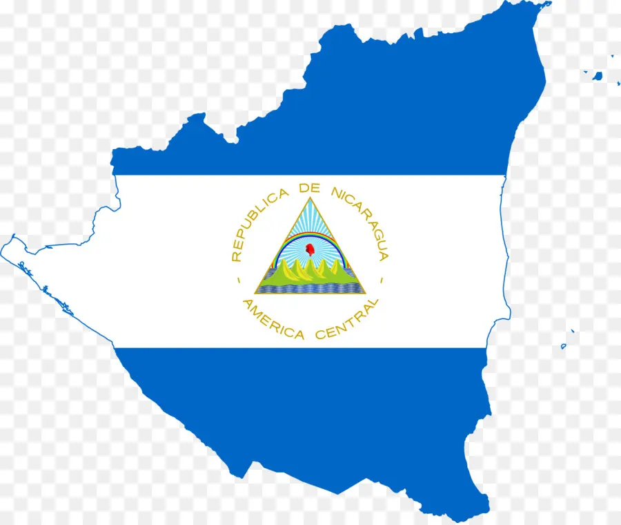 نيكاراغوا，علم نيكاراغوا PNG
