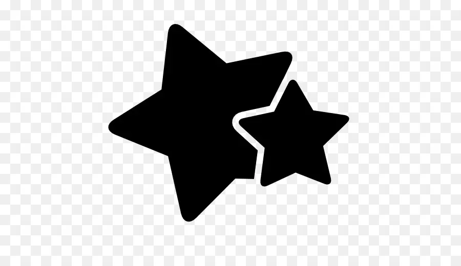 صورة ظلية ،，نجوم PNG