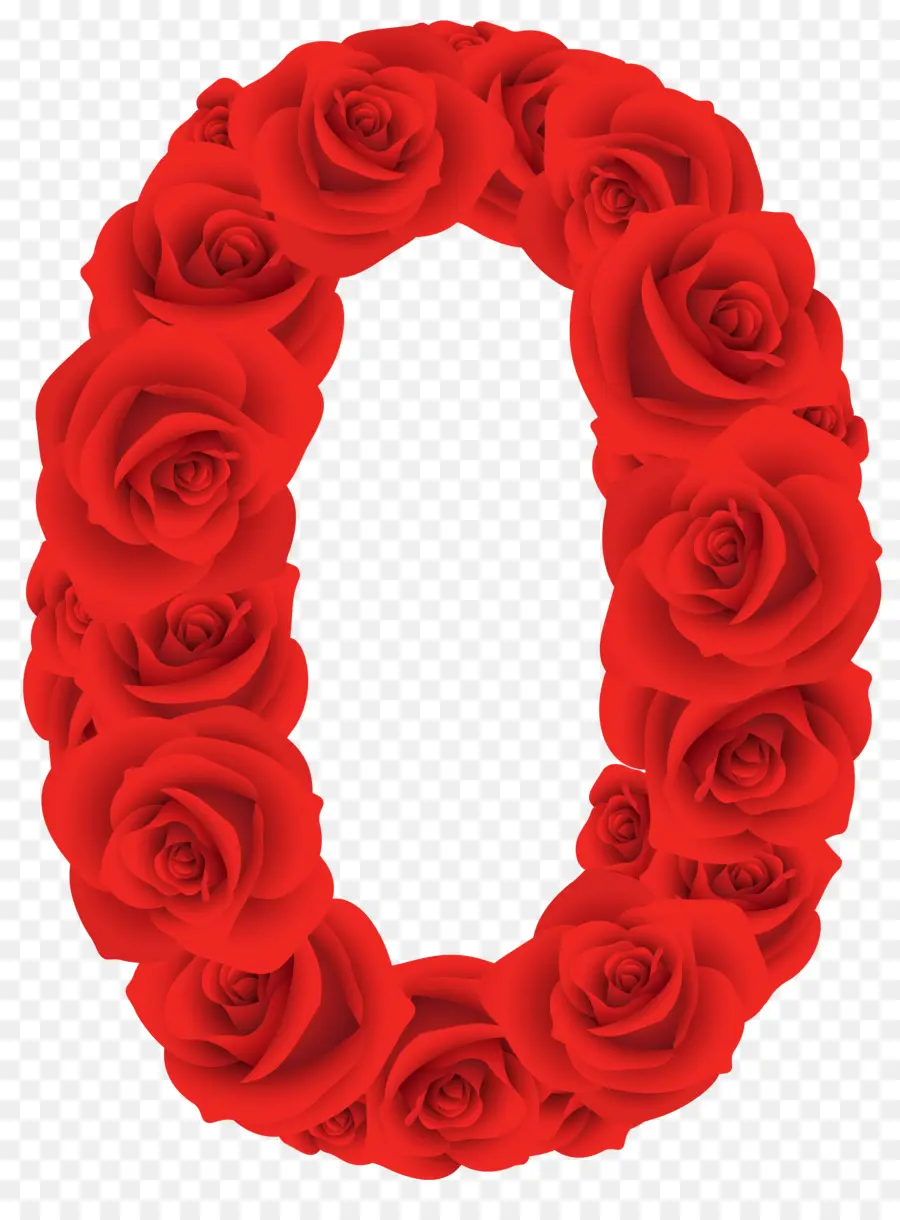 عدد，الورود الحمراء PNG