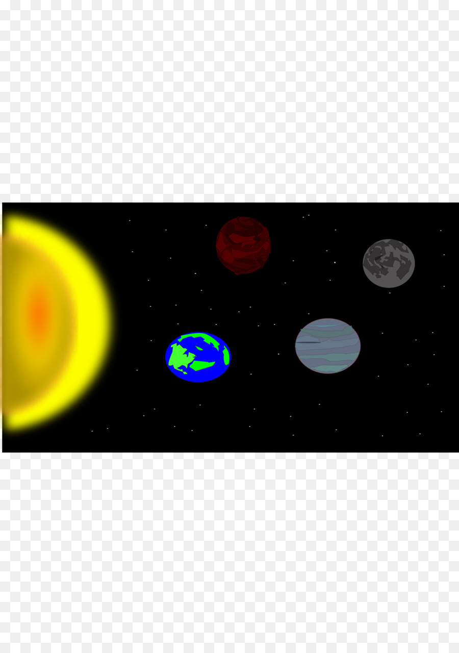 النظام الشمسي，نموذج النظام الشمسي PNG
