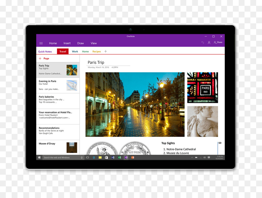 Microsoft Onenote，مايكروسوفت PNG