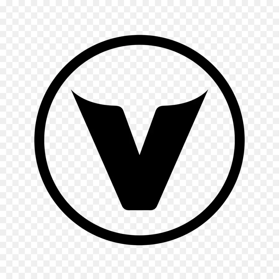 V，شعار PNG