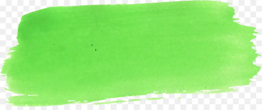 الأخضر，الرسم بالألوان المائية PNG