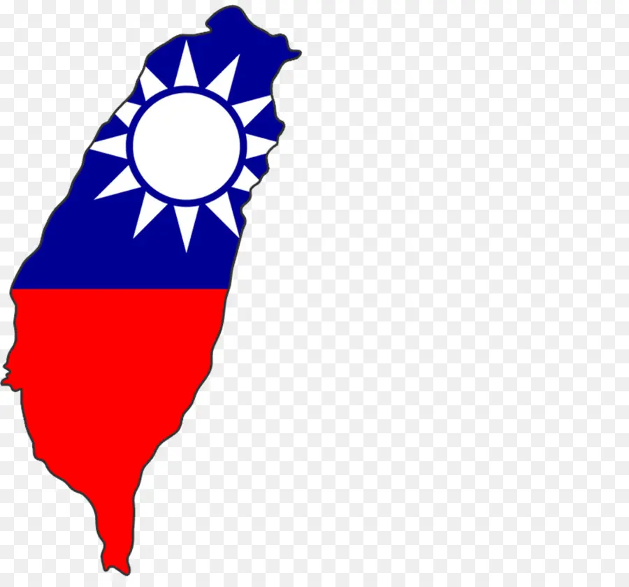 تايوان，علم جمهورية الصين PNG