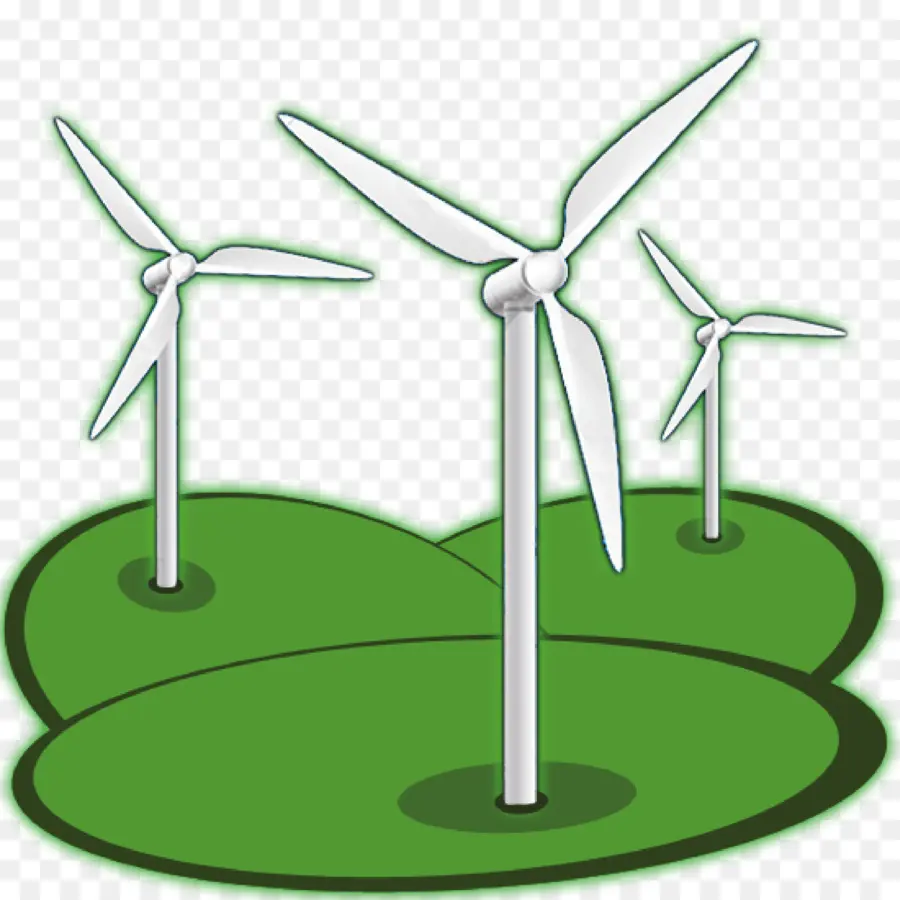 توربينات الرياح，طاقة PNG