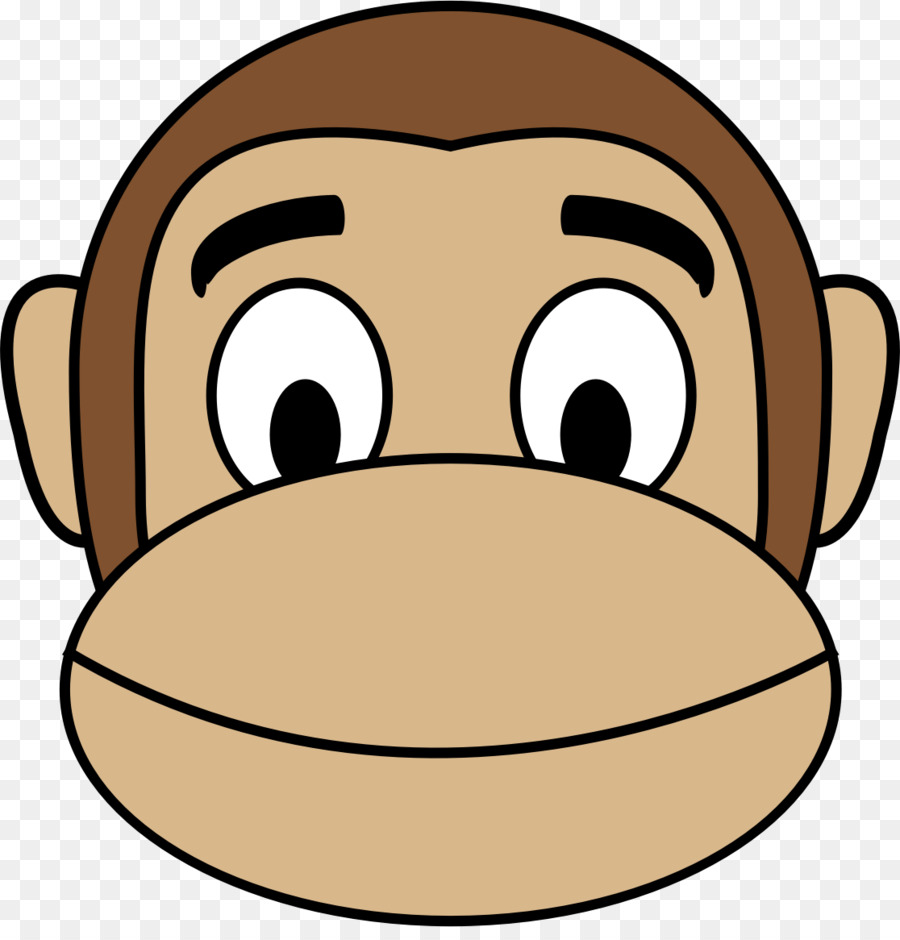 الرموز التعبيرية，القرد PNG