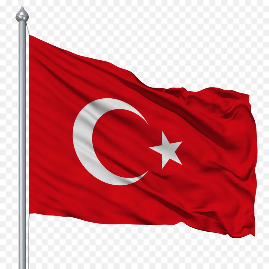 علم تركيا，تركيا PNG