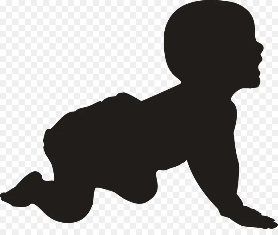 الرضع，صورة ظلية ، PNG