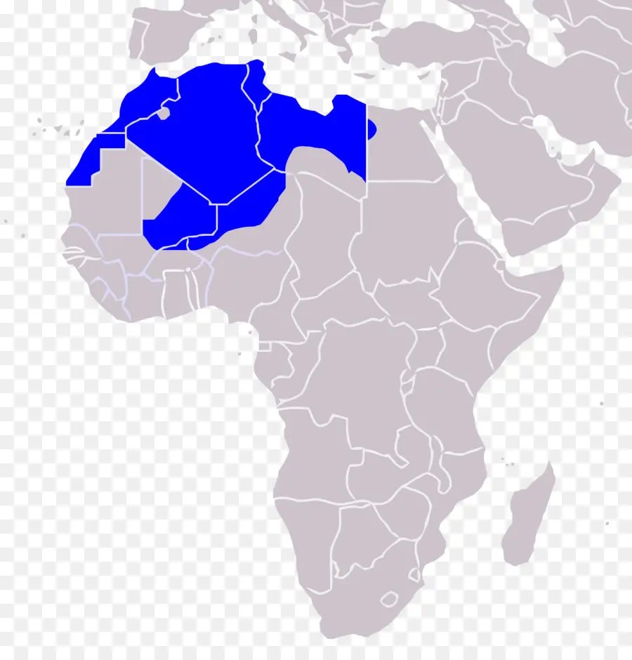 خريطة شمال أفريقيا，منطقة PNG