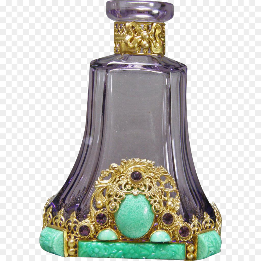 زجاجة عطر مزخرفة，مزخرف PNG