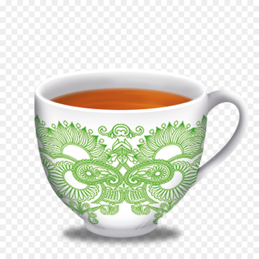 الشاي，الشاي الأخضر PNG