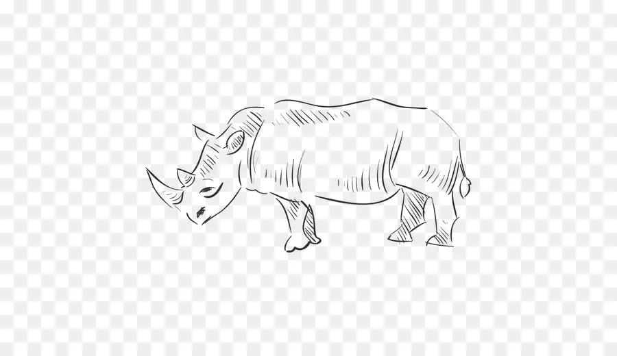 وحيد القرن，الثدييات PNG