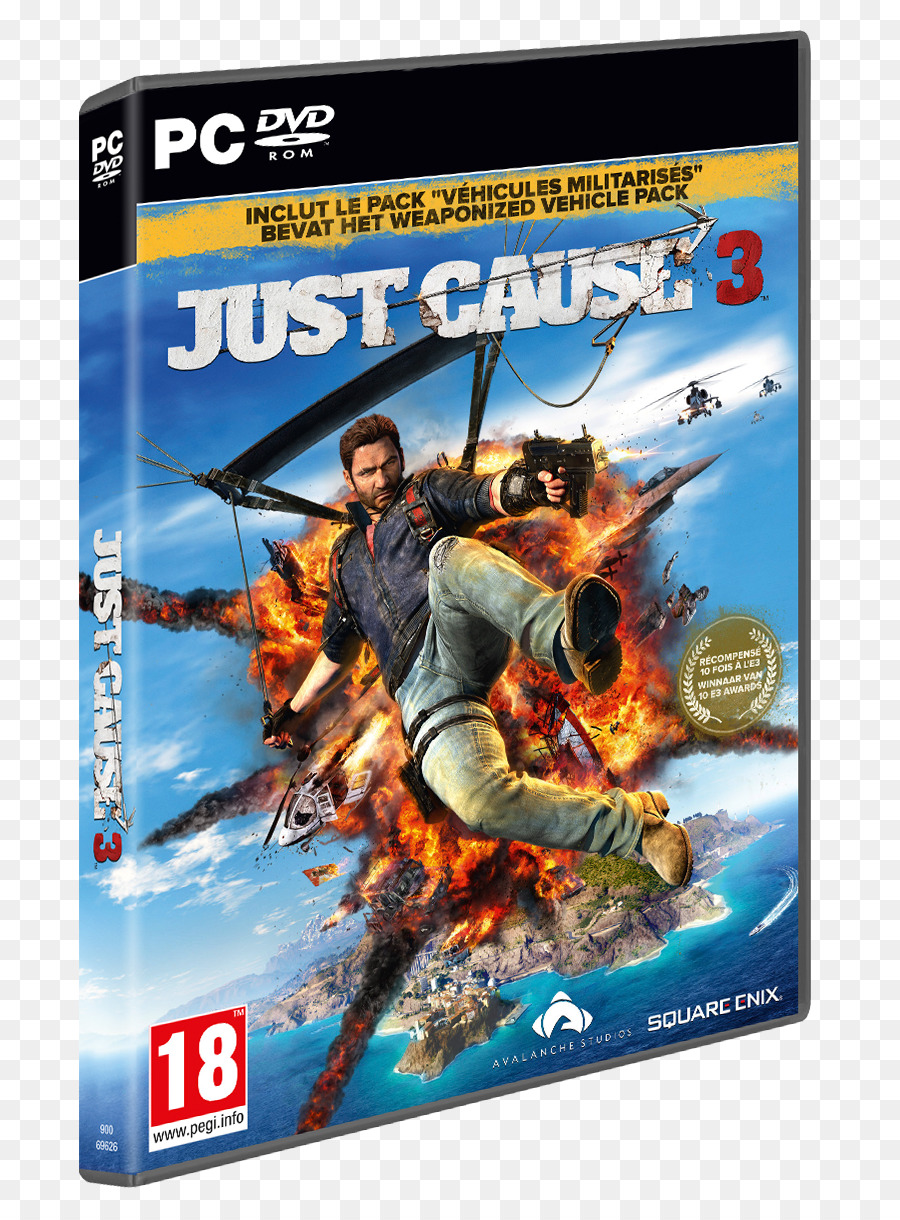 Just Cause 3，بلاي ستيشن 4 PNG