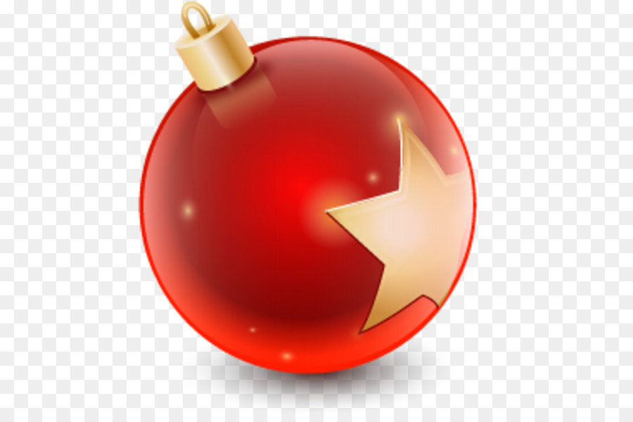 كرة عيد الميلاد الحمراء，عيد الميلاد PNG