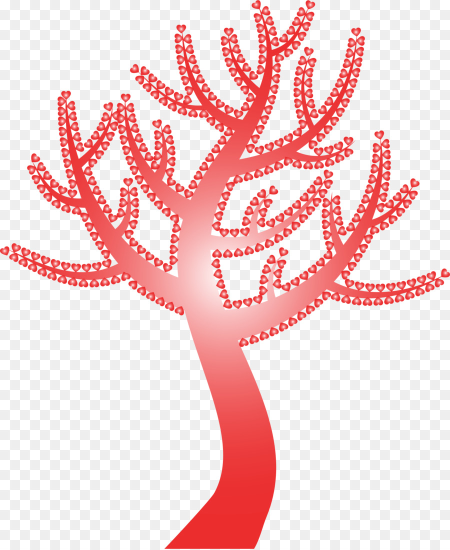 شجرة，عيد الحب PNG