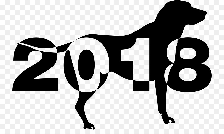 الكلب，السنة الجديدة PNG
