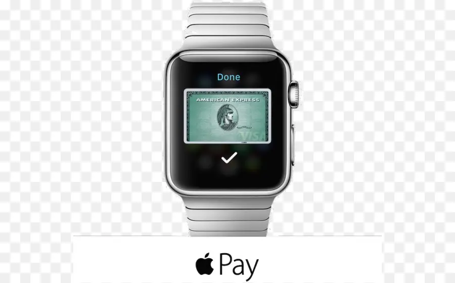 ساعة ذكية مع خدمة Apple Pay，قسط PNG