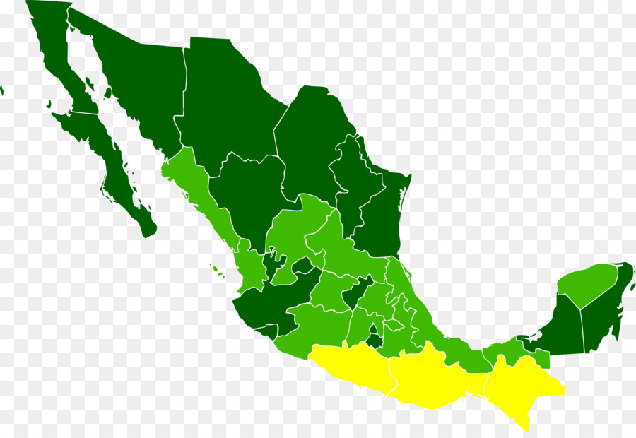مكسيكو سيتي，خريطة PNG