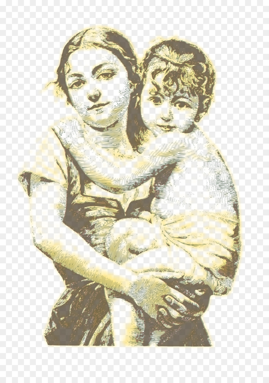 الأم，الطفل PNG