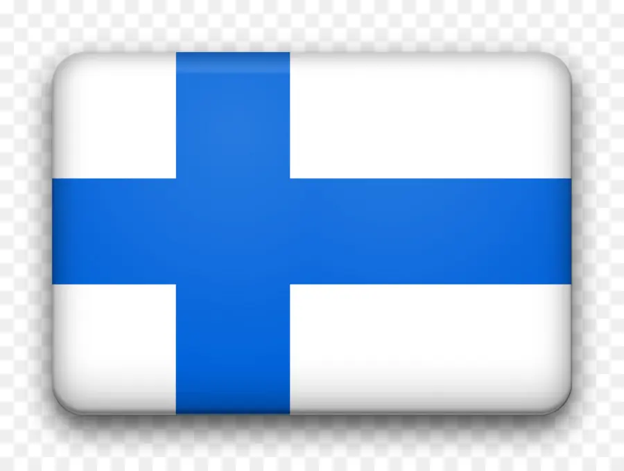 علم فنلندا，هلسنكي PNG