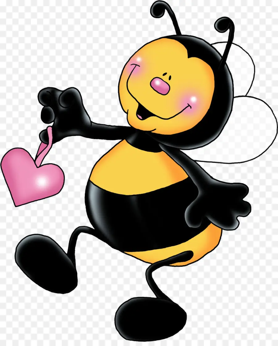 نحلة，حب PNG