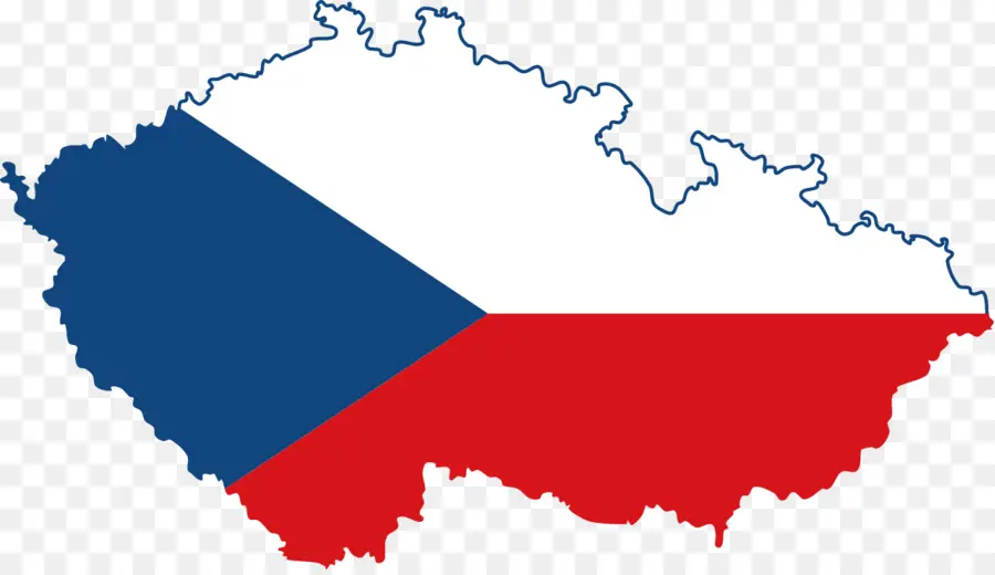 جمهورية التشيك，علم الجمهورية التشيكية PNG