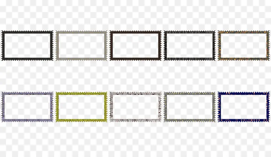 طوابع بريدية，إطار PNG