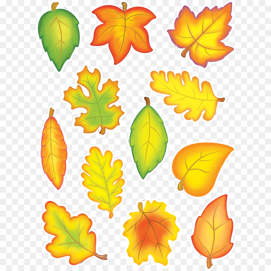 ملصقا，أوراق الخريف اللون PNG