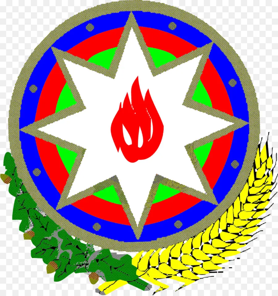 أذربيجان，معطف من الأسلحة PNG