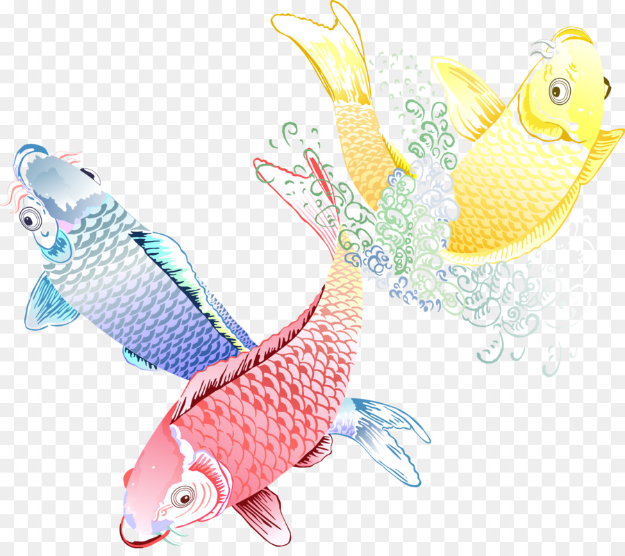 الأسماك，الرسم PNG