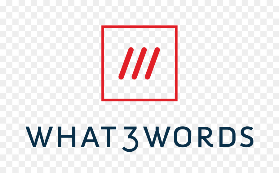 شعار What3words，موقع PNG