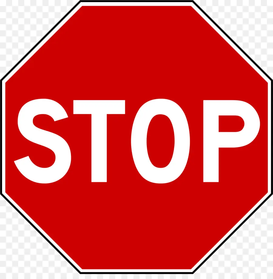لافتة توقف，علامة تنظيمية PNG