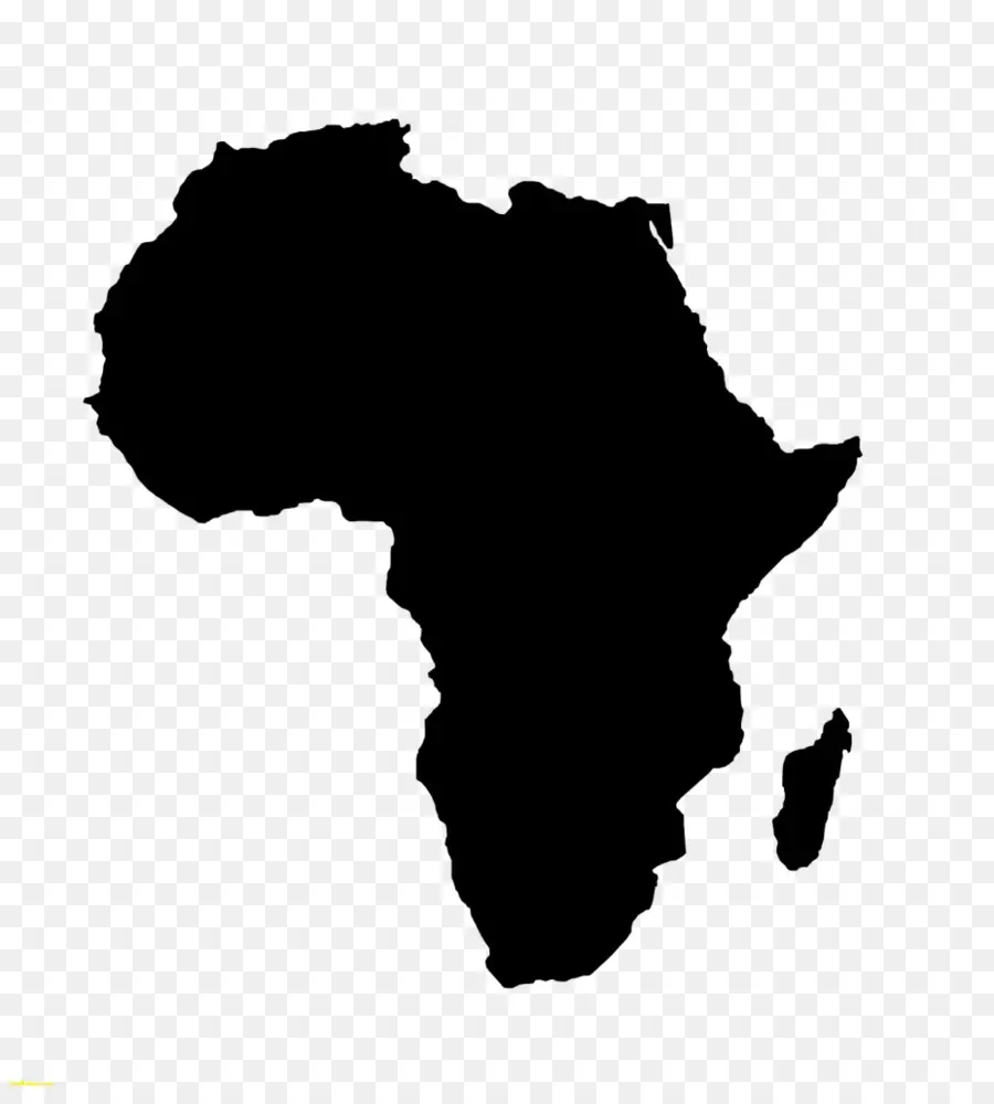 أفريقيا，خريطة PNG