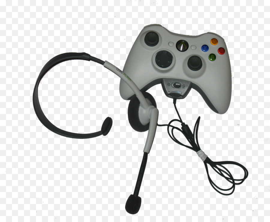 اكس بوكس 360，Xbox 360 Wireless Headset PNG