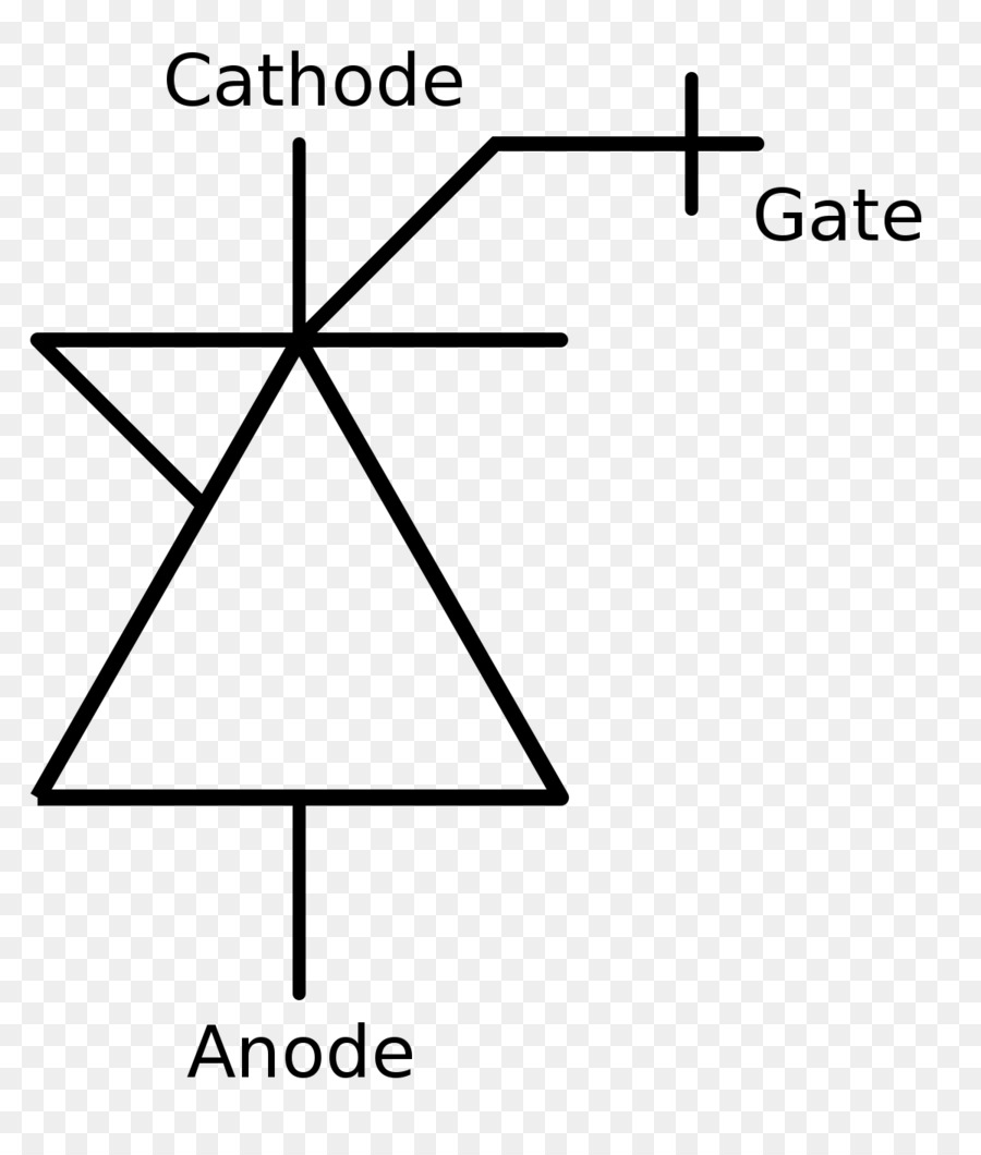 المتكاملة Gatecommutated الثايرستور，الإلكترونية رمز PNG