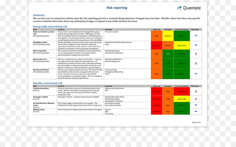 تقرير المخاطر，تقرير PNG
