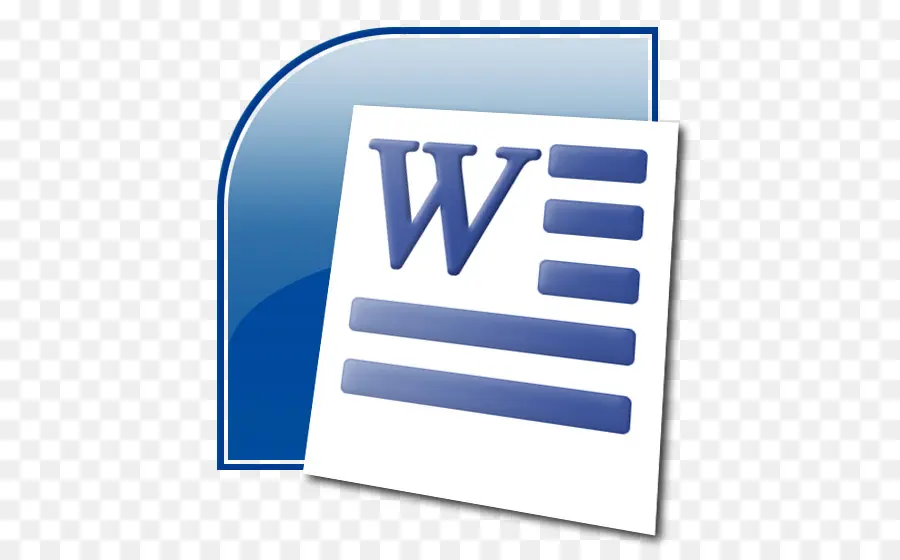 Microsoft Word，الوثيقة PNG