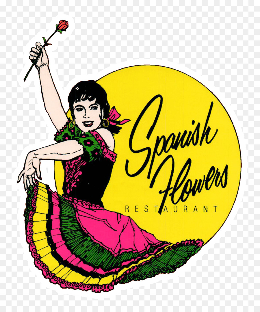 الإسبانية الزهور，المطبخ المكسيكي PNG
