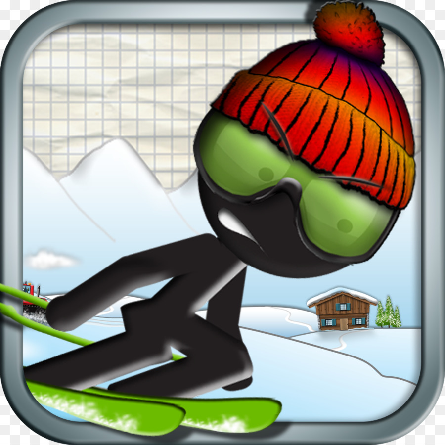 Stickman متسابق التزلج，الروبوت PNG